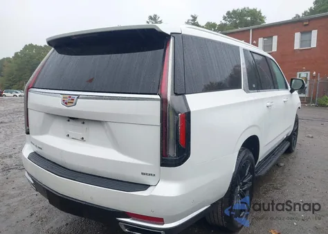 2022 Cadillac Escalade Esv 4Wd Premium Luxury из США, поврежденный, VIN 1GYS4KKL1NR315113
